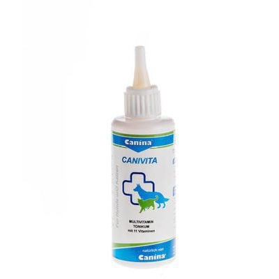 canina-canivita-100ml.spm.45566-b1 Canina Canivita vitamīnu toniks suņiem un kaķiem, 100 ml - Image 1